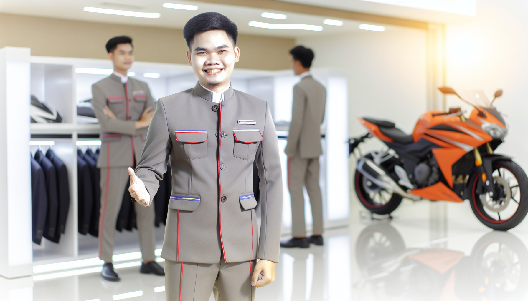 Inspirasi Seragam Seragam Sales Motor Modern