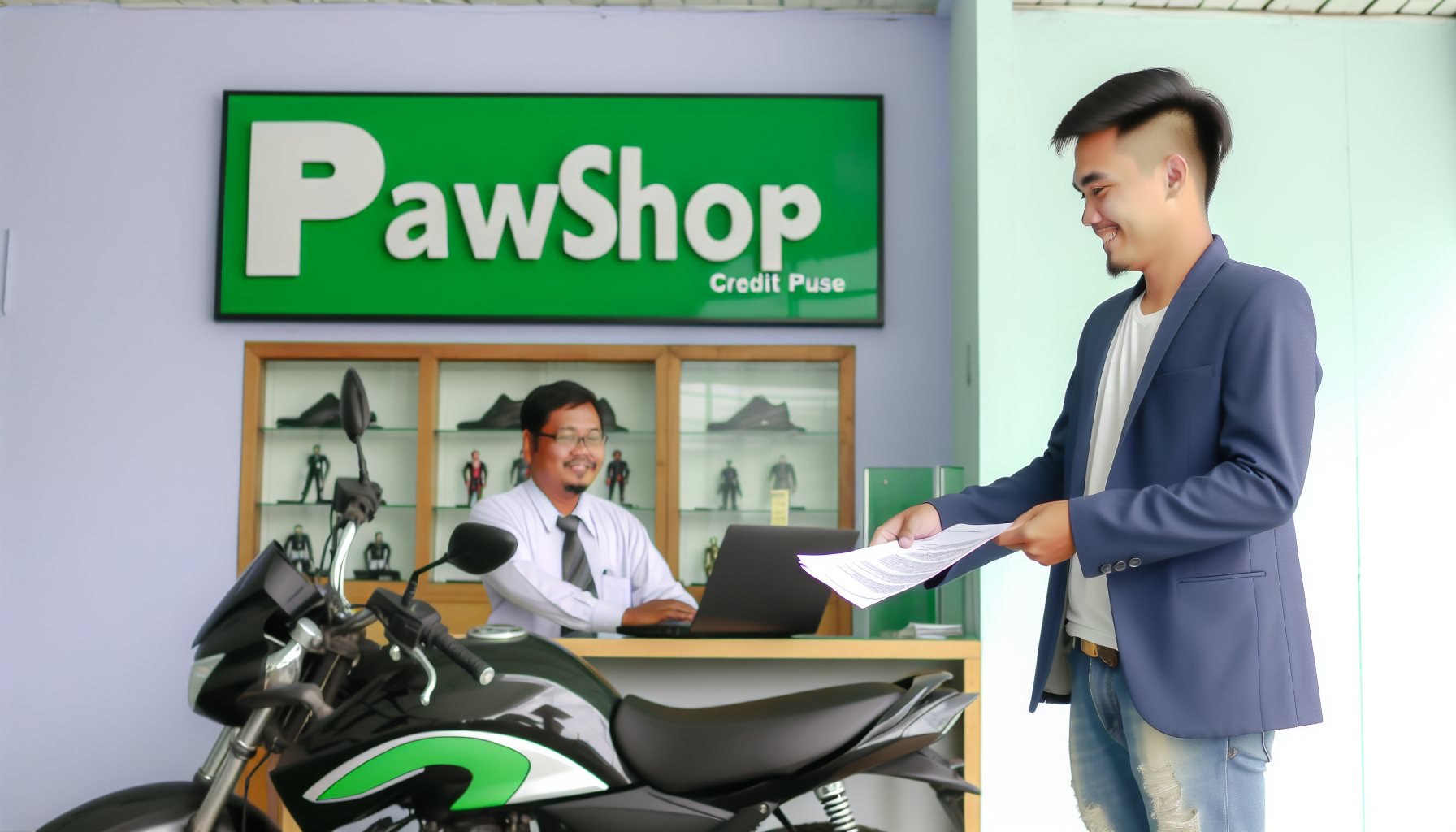 apakah bisa kredit motor lewat pegadaian