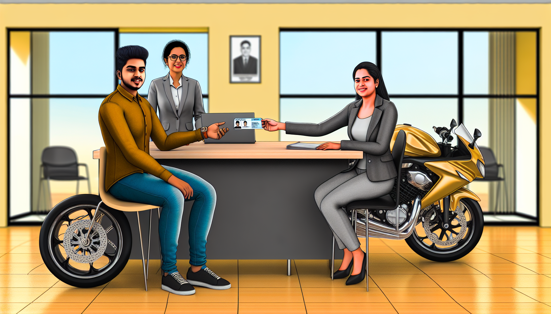 kredit motor pakai ktp luar daerah