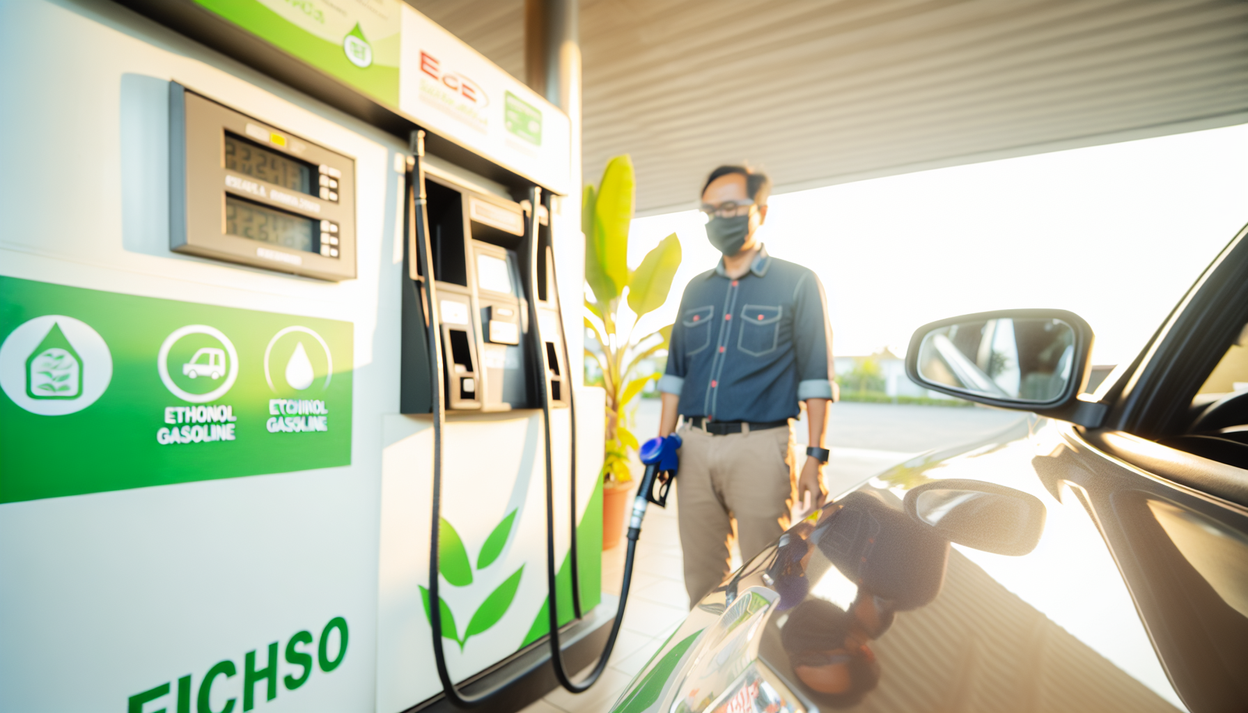 bensin campur etanol