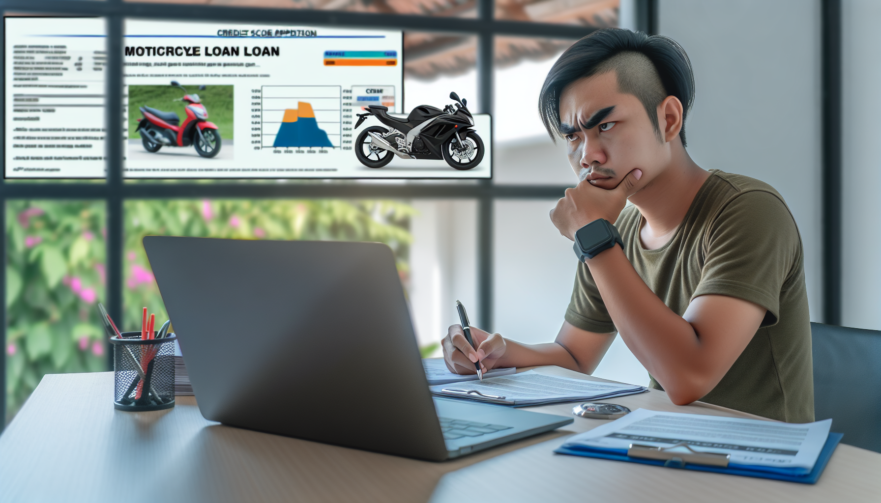 jika bi checking jelek bisa kredit motor