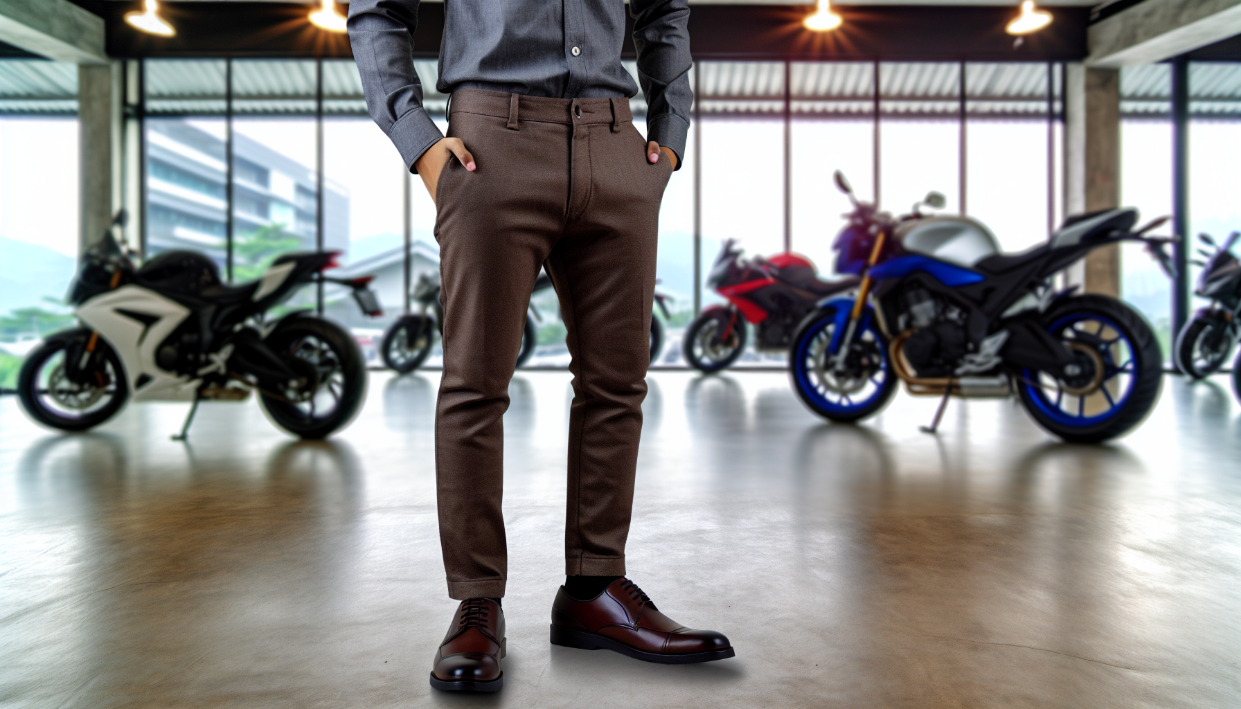 Inspirasi Fashion Outfit Sales Motor Kekinian