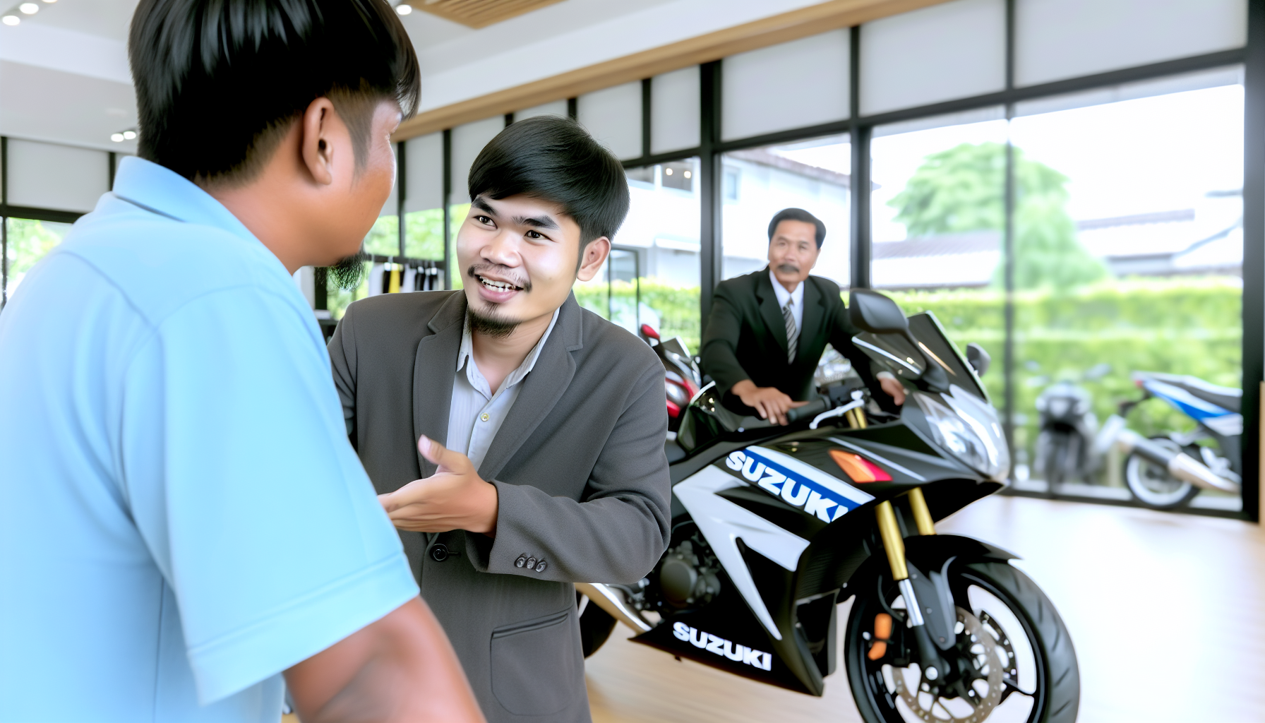 cara kerja sales motor suzuki